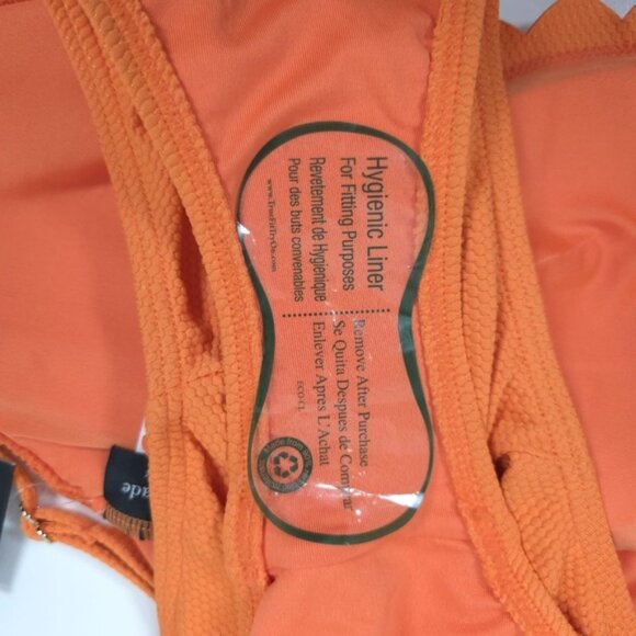 NWT Kate Spade One Piece Swimsuit Satsuma Orange S9B428A Size SMALL MEDIUM XL - Picture 10 of 14